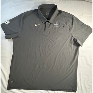 Nike Dri Fit NCAA Vanderbilt Commodores College Shirt Men's 3XL‎